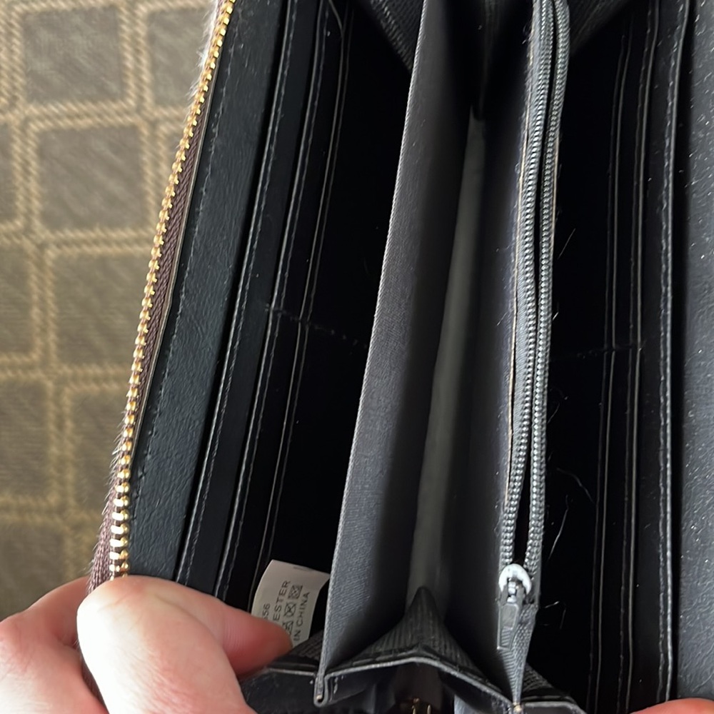 Leopard Print Wallet With Card Slots And Coin Pou… - image 8